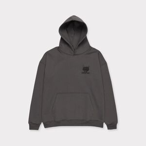 G59 XL New Without Tags Gray Pullover Hoodie with Drawstring and Ribbed Cuffs